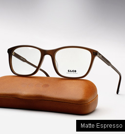 Garrett Leight Altair eyeglasses - Matte Espresso