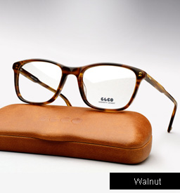 Garrett Leight Altair eyeglasses - Walnut