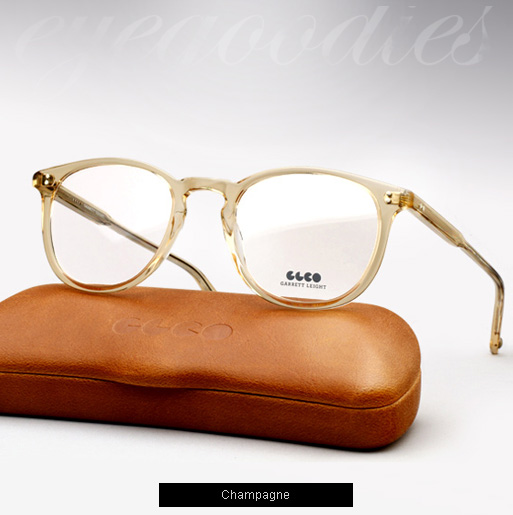 Garrett Leight Kinney eyeglasses - Champagne