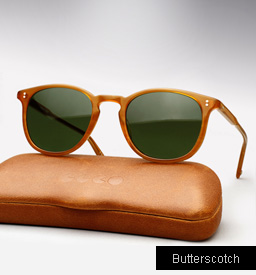 Garrett Leight Kinney sunglasses - Butterscotch