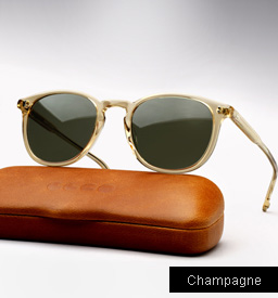 Garrett Leight Kinney sunglasses - Champagne