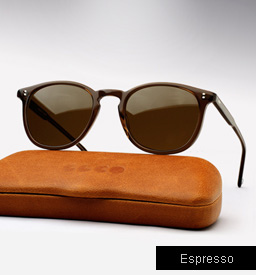 Garrett Leight Kinney sunglasses - Espresso