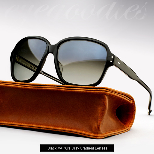 Garrett Leight Strongs Sunglasses - Black