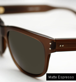 Garrett Leight Superba Sunglasses - Matte Espresso