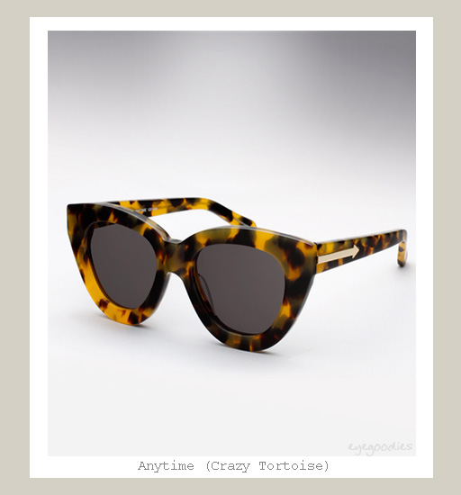 Karen Walker Anytime Sunglasses - Crazy Tortoise