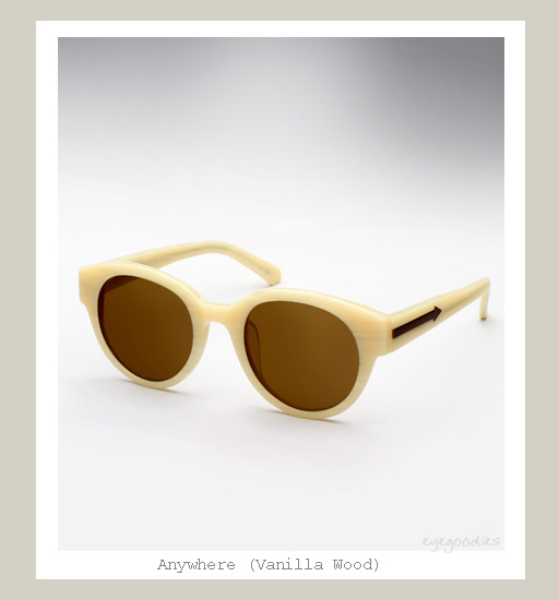 Karen Walker Anywhere sunglasses - Vanilla Wood