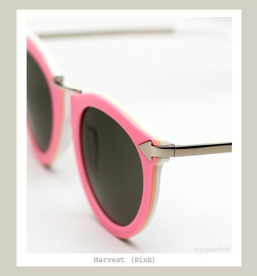 Karen Walker Harvest Sunglasses - Pink