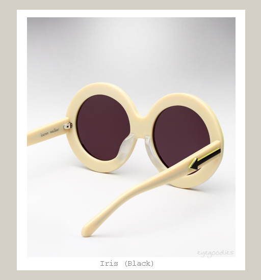 Karen Walker Iris Sunglasses - Black