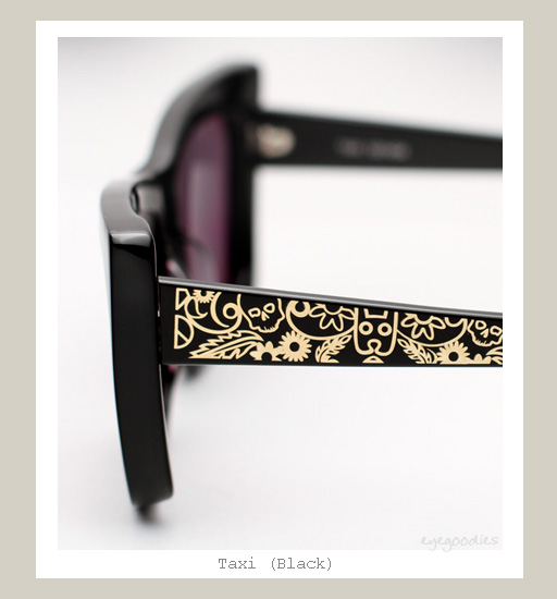 Karen Walker Taxi Sunglasses - Black