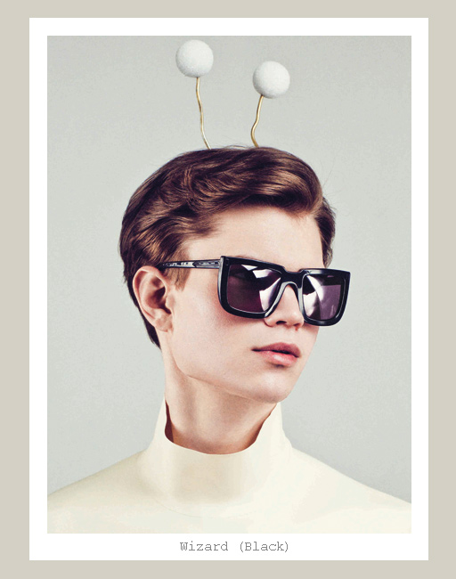 Karen Walker Wizard Sunglasses - Black