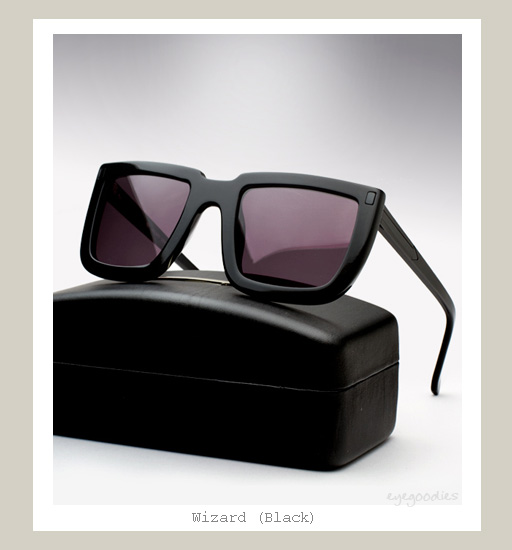 Karen Walker Wizard Sunglasses - Black