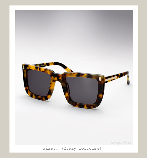 Karen Walker Wizard Sunglasses - Crazy Tortoise