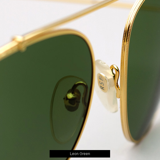 Super Leon Green Sunglasses