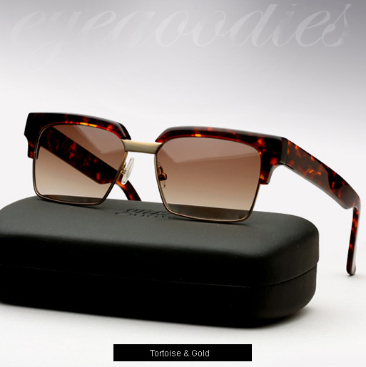 Graz Otis sunglasses - tortoise and gold