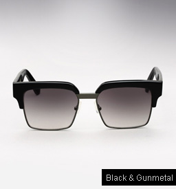 Graz Ralph sunglasses - Black and Gunmetal