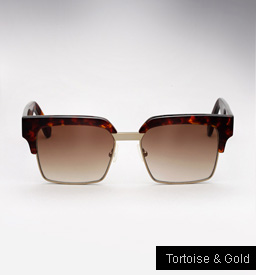 Graz Ralph sunglasses - tortoise and Gold