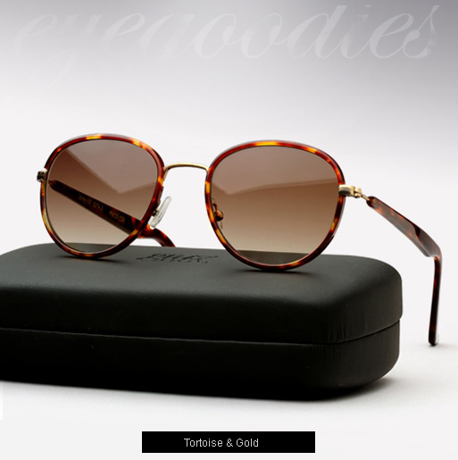 Graz Stray III sunglasses - tortoise and gold