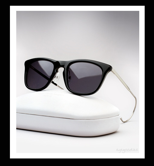 Maison Martin Margiela Cable Temple Sunglasses - Black