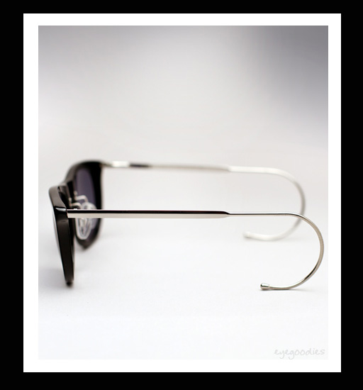 Maison Martin Margiela Cable Temple Sunglasses - Black