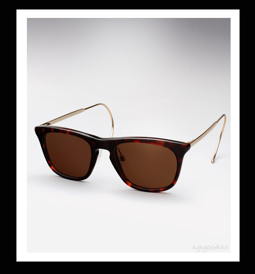 Maison Martin Margiela Cable Temple Sunglasses - Dark Turtle