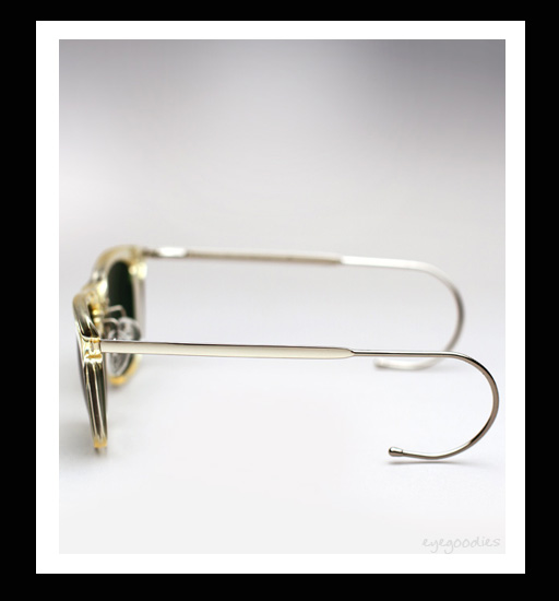 Maison Martin Margiela Cable Temple Sunglasses - Transparent Yellow