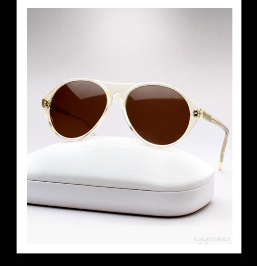 Maison Martin Margiela Replica France Sunglasses - Transparent Yellow