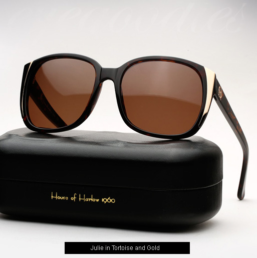 House of Harlow Julie Sunglasses - Tortoise and Gold