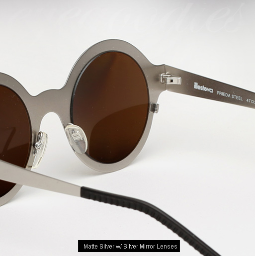 Illesteva Frieda Steel sunglasses - Matte Silver