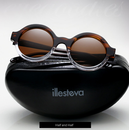 Illesteva Frieda Sunglasses - Half/Half