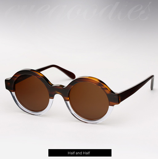 Illesteva Frieda Sunglasses - Half/Half