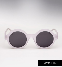 Illesteva Frieda Sunglasses - Matte Pink