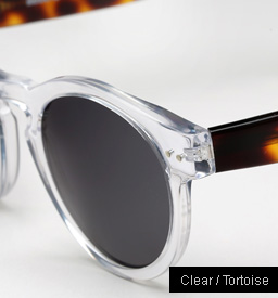 Illesteva Leonard sunglasses - Clear and Tortoise