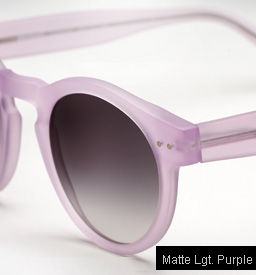 Illesteva Leonard sunglasses - Matte Light Purple