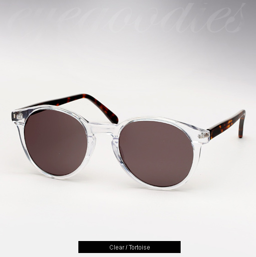 Illesteva Lily sunglasses - Clear and Tortoise