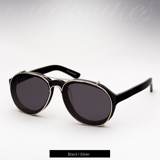 Ksubi Kappa sunglasses - Black and Silver