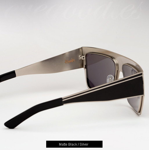 Ksubi Perseus sunglasses - Matte Black and Silver