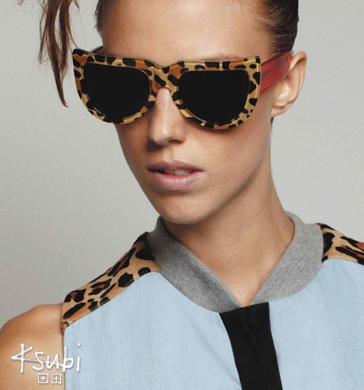 Ksubi Rana sunglasses in Leopard