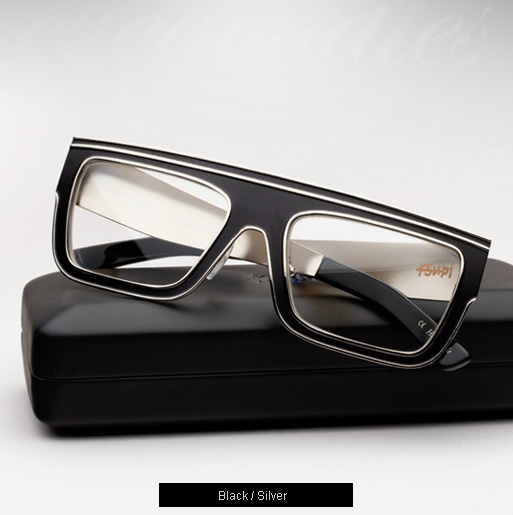 Ksubi Sirius eyeglasses - Black and Silver