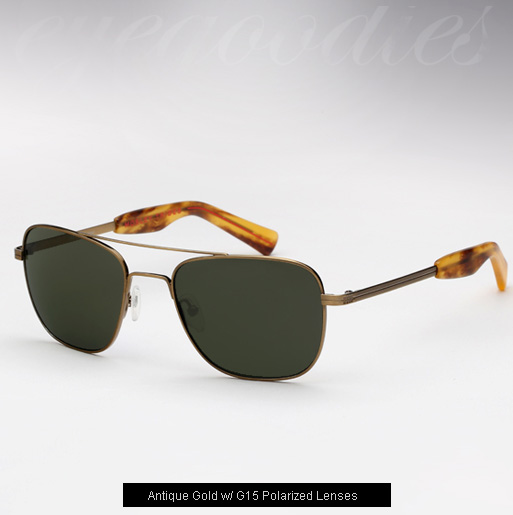 Mosley Tribes Cayton sunglasses - Antique Gold