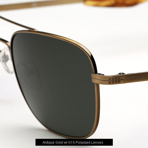 Mosley Tribes Cayton sunglasses - Antique Gold