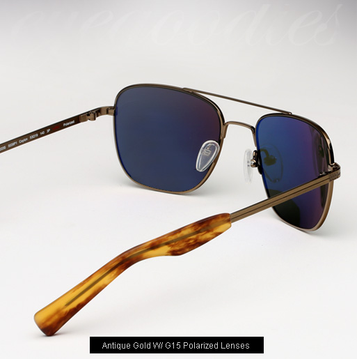 Mosley Tribes Cayton sunglasses - Antique Gold