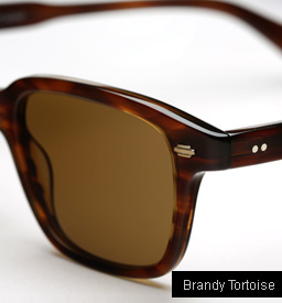 Garrett Leight Westminster sunglasses - Brandy Tortoise