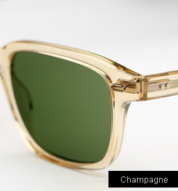 Garrett Leight Westminster sunglasses - Champagne