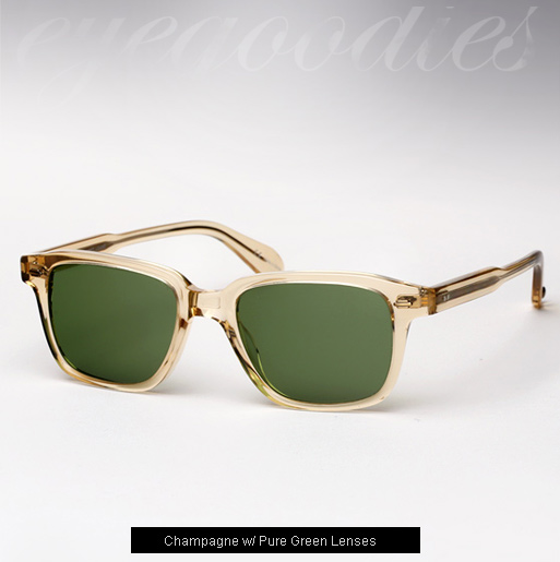 Garrett Leight Westminster sunglasses - Champagne