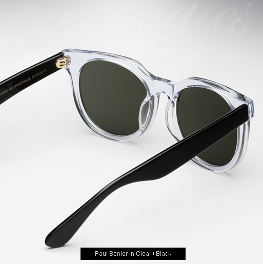 Han Paul Senior sunglasses - Clear / Black