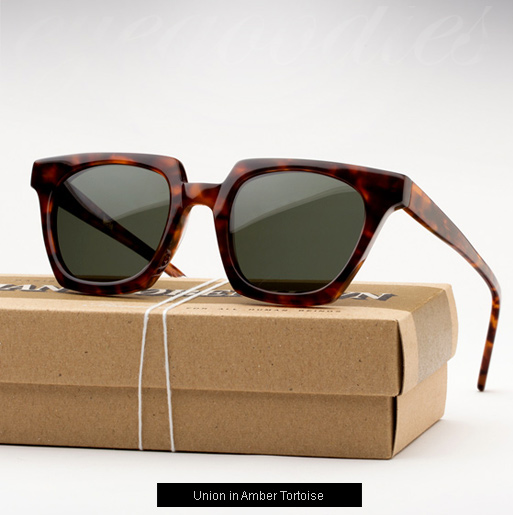 Han Union Sunglasses - Amber Tortoise