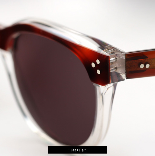 Illesteva Franklin Sunglasses - Half/Half