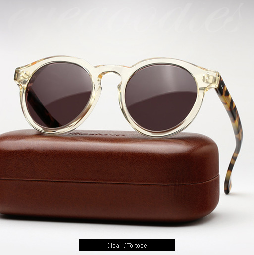 Illesteva Leonard 2 sunglasses - Clear / Tortoise