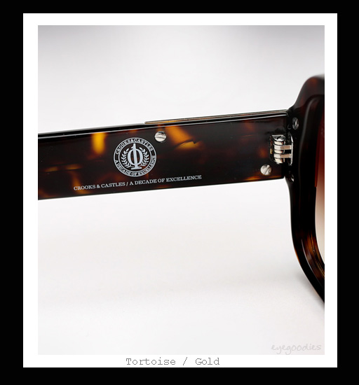 Mosley Tribes X Crooks & Castles sunglasses Castellano - Tortoise