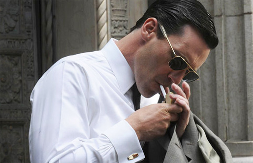 Don Draper wearing the iconic Aviator frame on hit show Mad Men